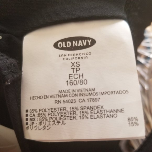 Old Navy NWT Active Black Jack Comp Run Sports Bra Size XS - Picture 4 of 4